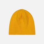 SKULL BEANIE - YELLOW