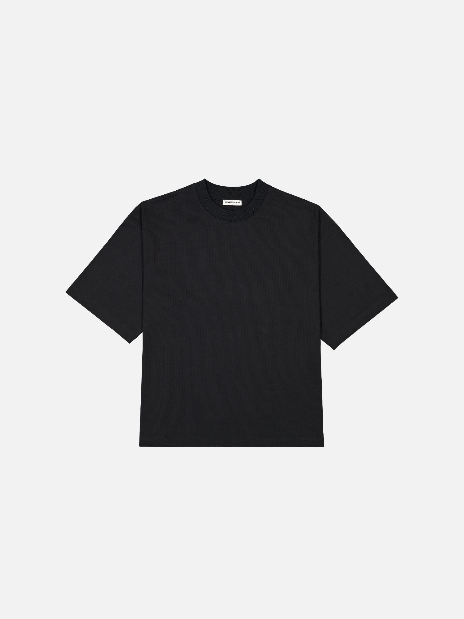 BlackBlankTee SIGNATURE BLANK T-SHIRT - BLACK - Image 1
