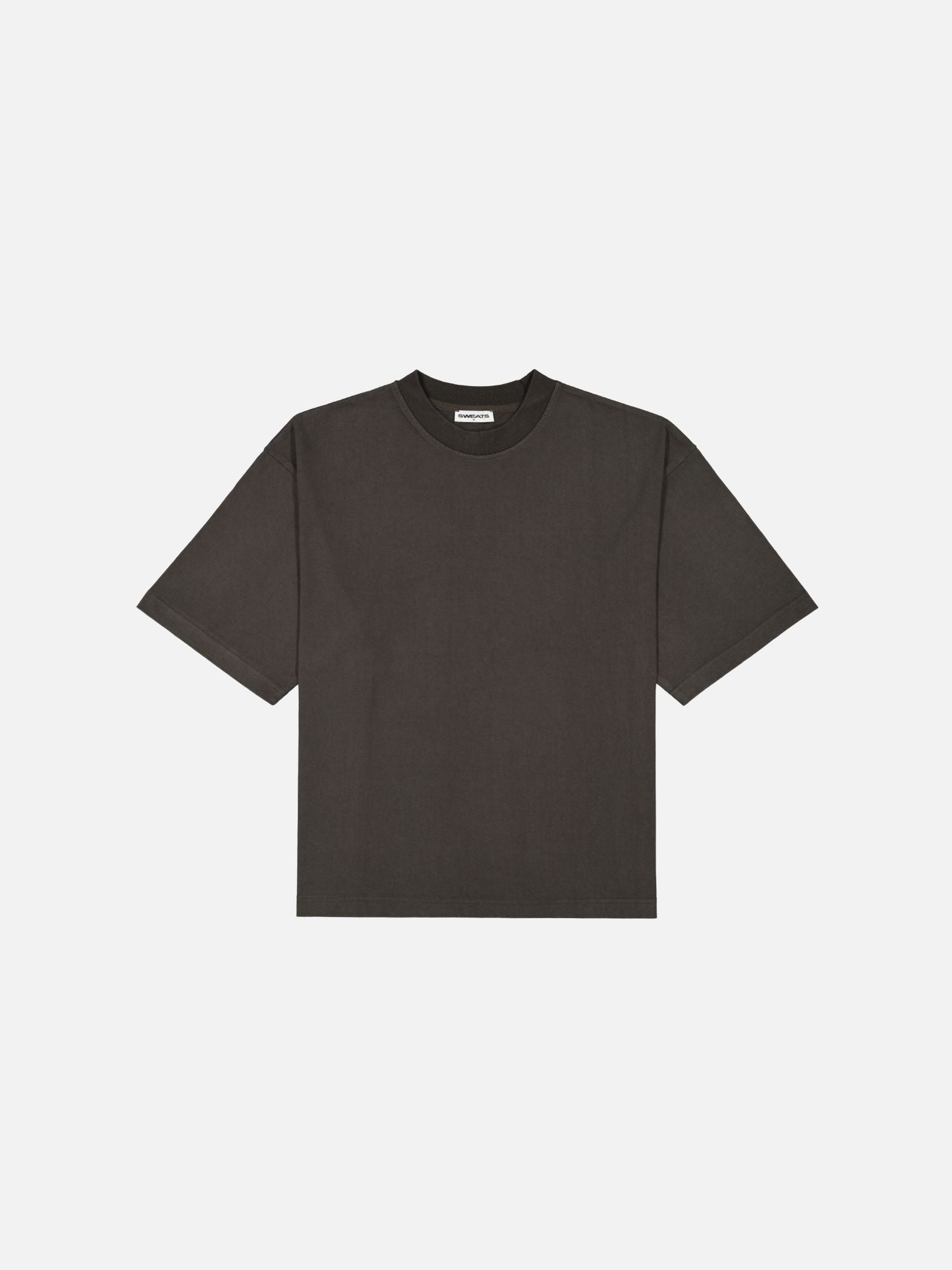 CoffeeBlankTee SIGNATURE BLANK T-SHIRT - COFFEE - Image 1