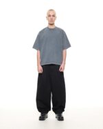 SIGNATURE BLANK T-SHIRT - WASHED GREY - Image 3