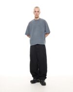 SIGNATURE BLANK T-SHIRT - WASHED GREY - Image 5