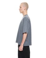 SIGNATURE BLANK T-SHIRT - WASHED GREY - Image 6