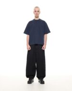 SIGNATURE BLANK T-SHIRT - NAVY - Image 3