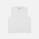 MUSCLE TEE - WHITE