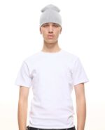 SKULL BEANIE - GREY - Image 2