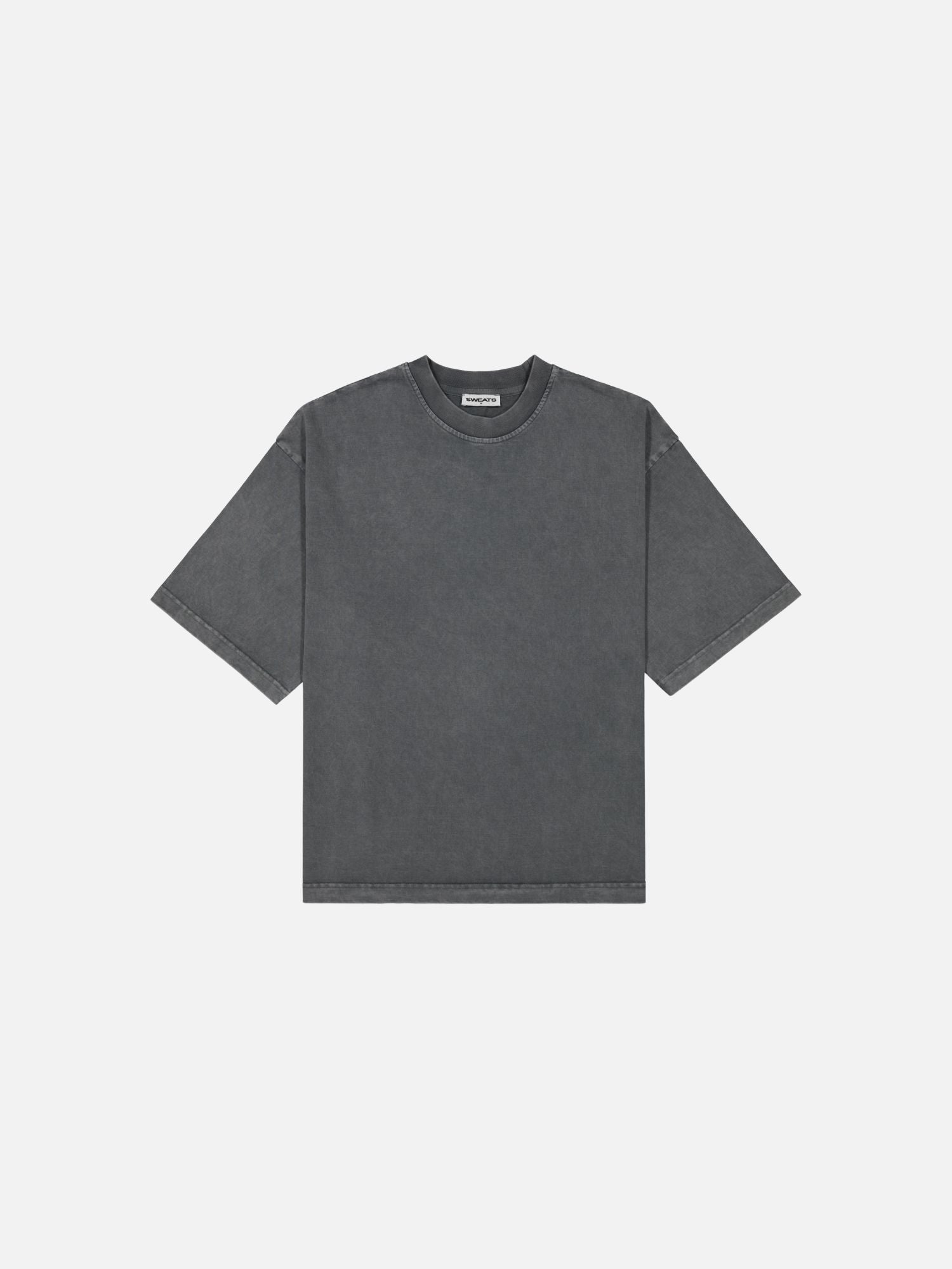 WashedGreyBlankTee SIGNATURE BLANK T-SHIRT - WASHED GREY - Image 1