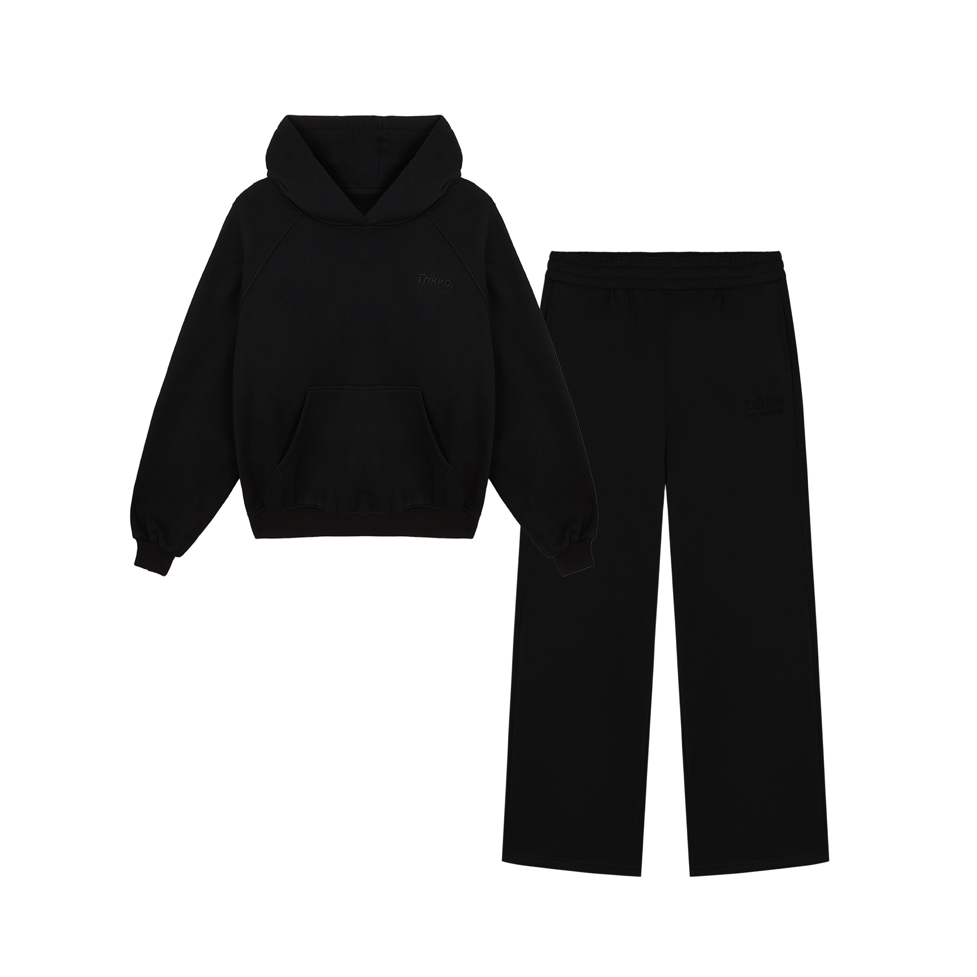 black-basic BLACK TRACKSUIT - Image 1