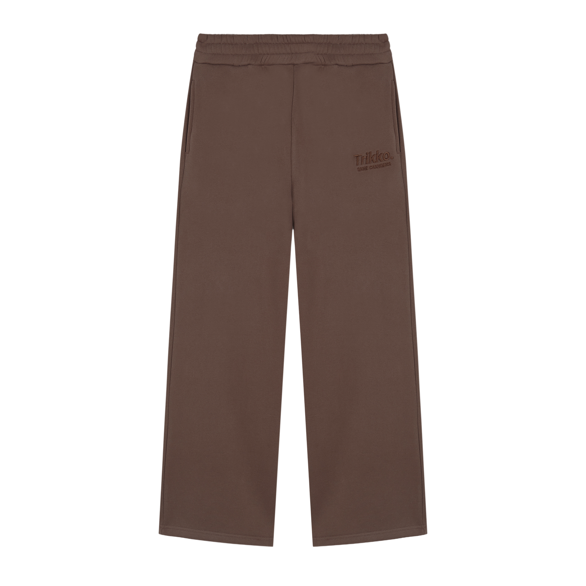 brown-pants BROWN CORE SWEATPANTS - Image 1