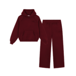BURGUNDY TRACKSUIT