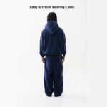 NAVY BLUE CORE SWEATPANTS - Image 5