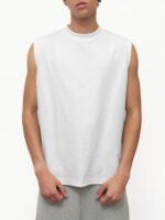 MUSCLE TEE - WHITE - Image 3
